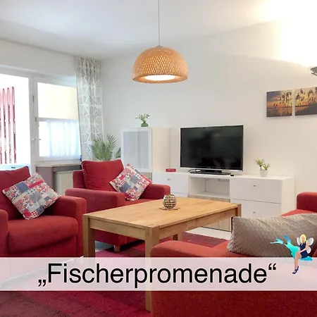 Apartament Fischerpromenade - Seenah, Im Fischerdorf Mit Grosser Terrasse