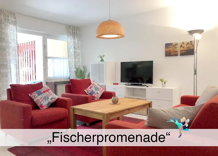 Appartement Fischerpromenade - Seenah, Im Fischerdorf Mit Grosser Terrasse